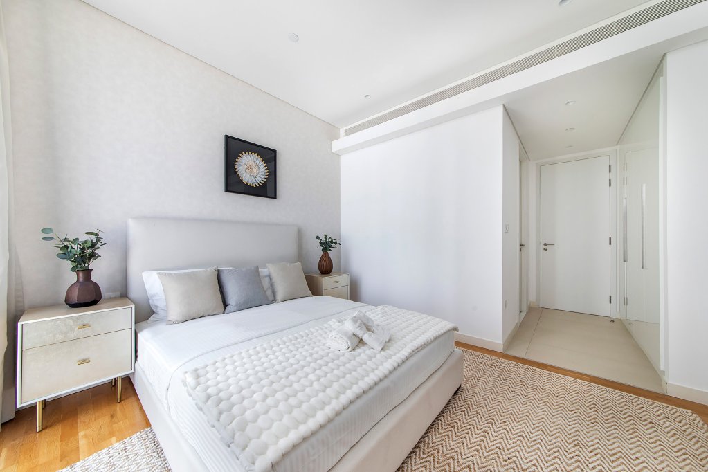 Дубай: Апартаменты Luxury 3-bedroom on Bluewaters Island
