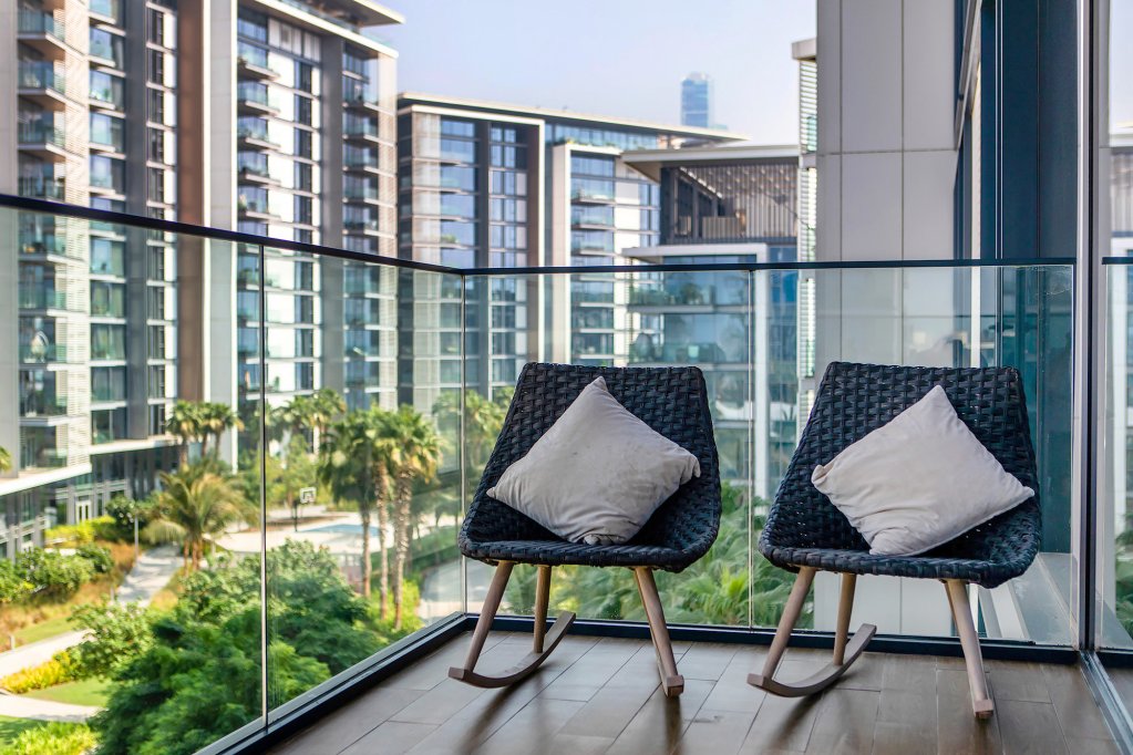Дубай: Апартаменты Luxury 3-bedroom on Bluewaters Island