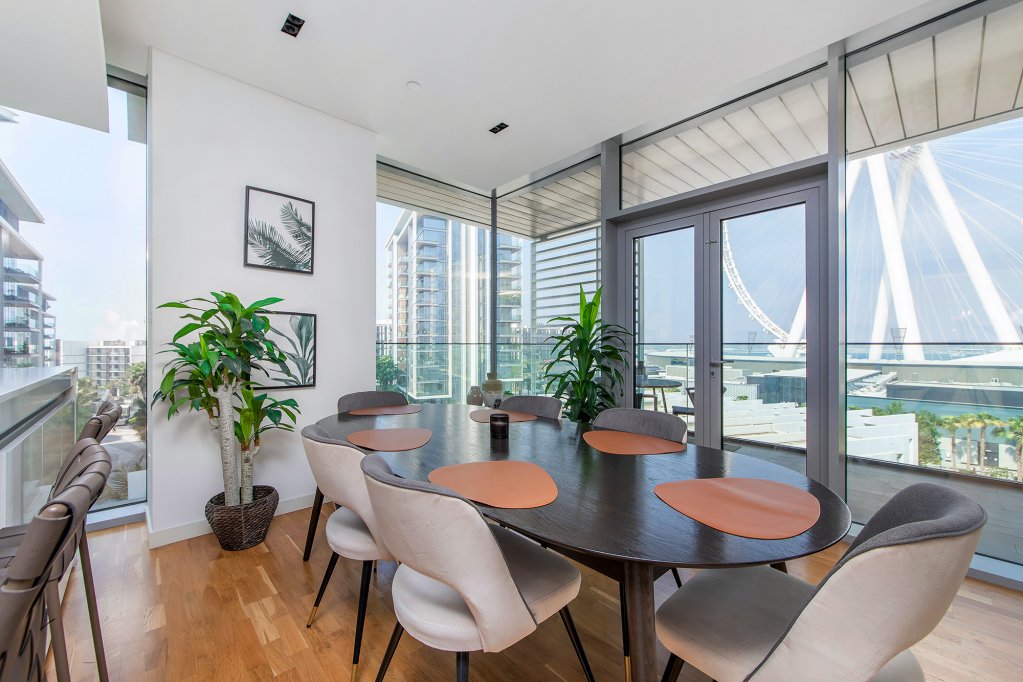 Дубай: Апартаменты Luxury 3-bedroom on Bluewaters Island