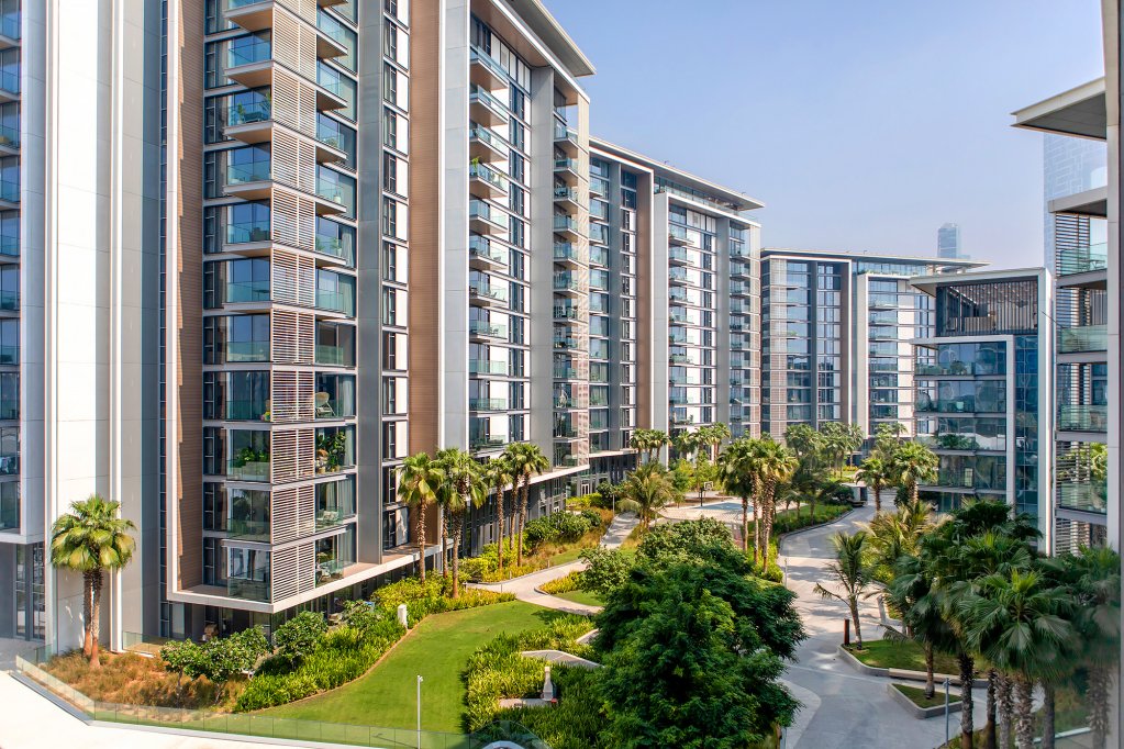 Дубай: Апартаменты Luxury 3-bedroom on Bluewaters Island