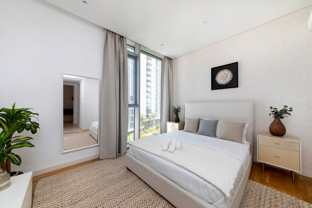 Дубай: Апартаменты Luxury 3-bedroom on Bluewaters Island