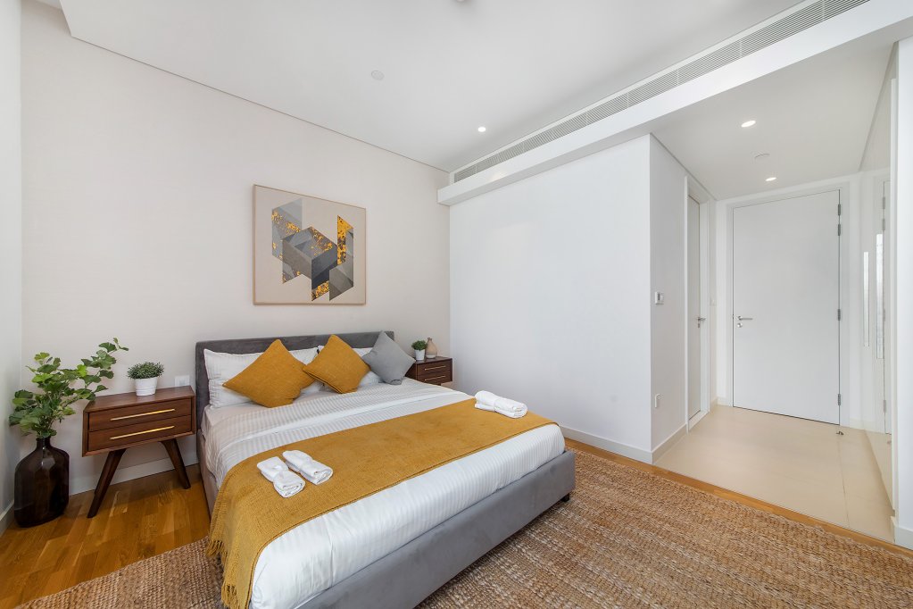 Дубай: Апартаменты Luxury 3-bedroom on Bluewaters Island