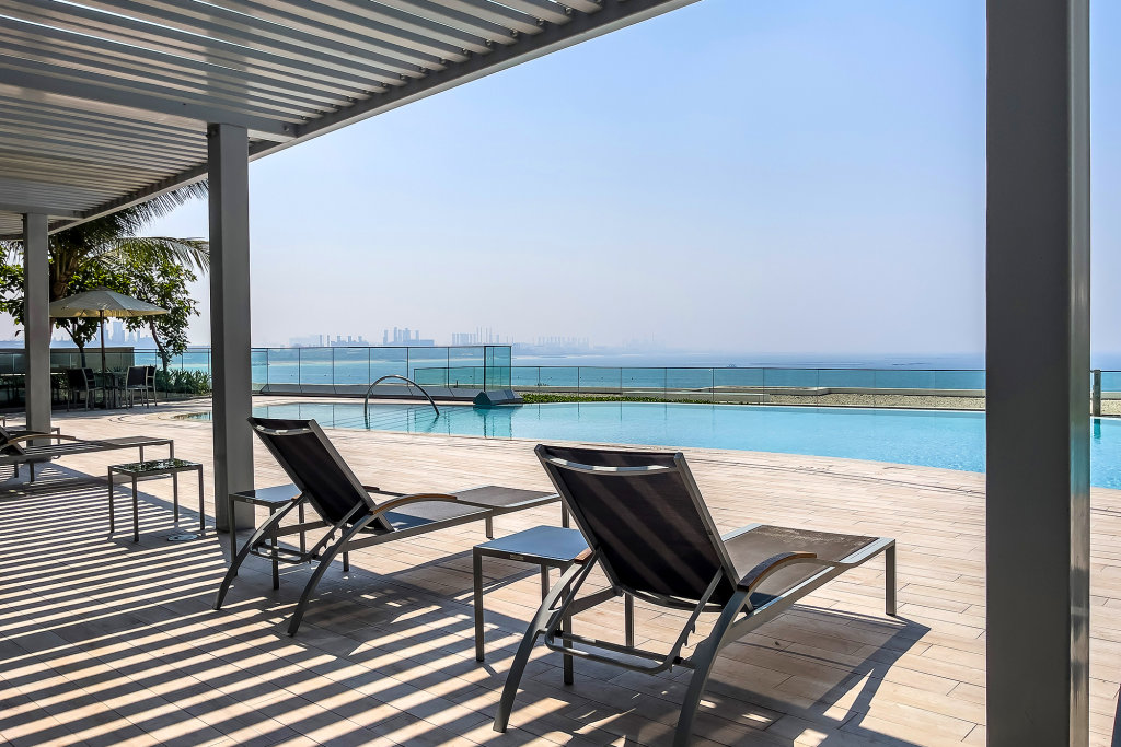 Дубай: Апартаменты Luxury 3-bedroom on Bluewaters Island