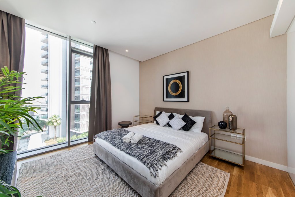 Дубай: Апартаменты Luxury 3-bedroom on Bluewaters Island