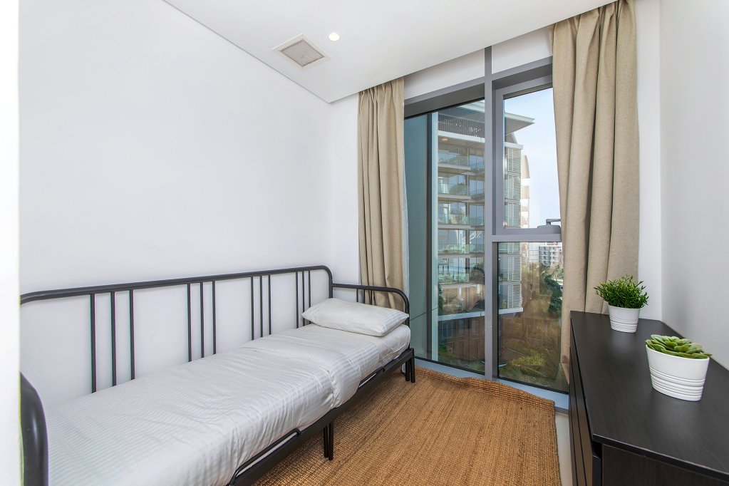Дубай: Апартаменты Luxury 3-bedroom on Bluewaters Island