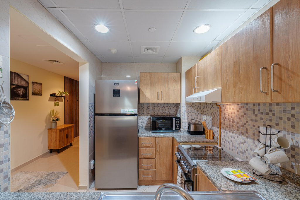 Дубай: Апартаменты Marco Polo - Splendid 1BR in JVC with Pool & Gym