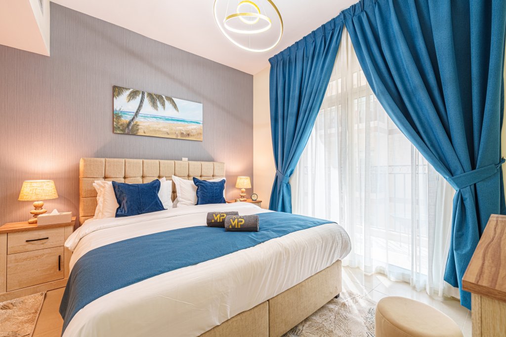 Дубай: Апартаменты Marco Polo - Splendid 1BR in JVC with Pool & Gym