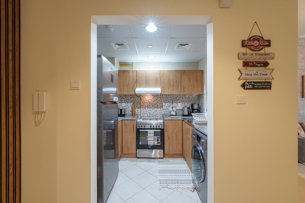 Дубай: Апартаменты Marco Polo - Splendid 1BR in JVC with Pool & Gym