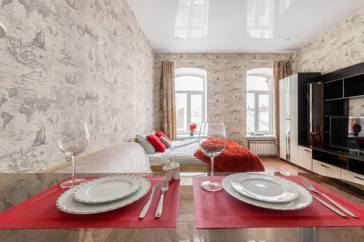 Санкт-Петербург: Rentalspb 3 Studio At Goncharnaya