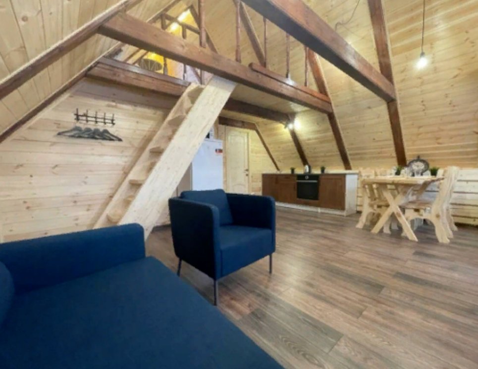 Шерегеш: Шале Sashagesh, A-Frame в Шерегеше, ул. Рябиновая 53