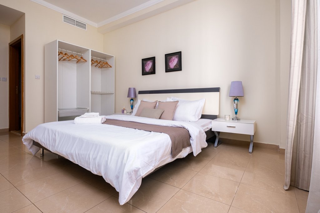 Дубай: Апартаменты Welcome Home in Marina Crown 1 Спальня с Балконом