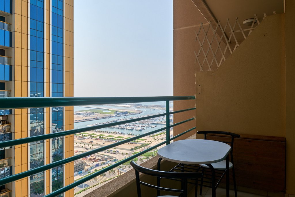 Дубай: Апартаменты Welcome Home in Marina Crown 1 Спальня с Балконом