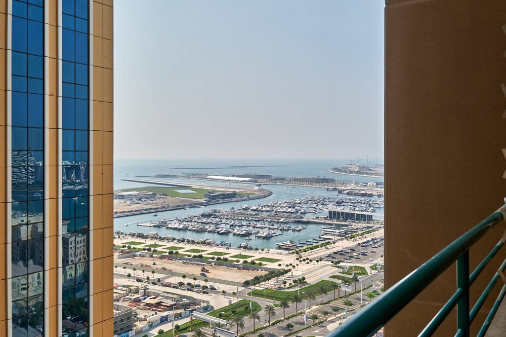 Дубай: Апартаменты Welcome Home in Marina Crown 1 Спальня с Балконом