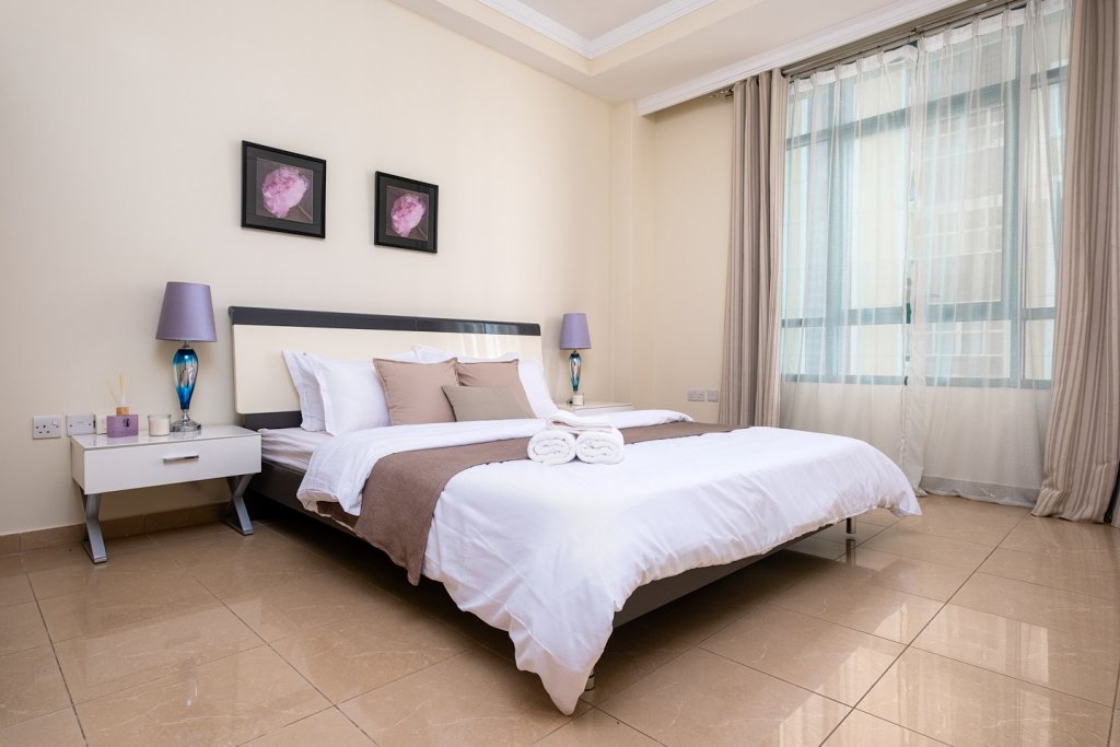 Дубай: Апартаменты Welcome Home in Marina Crown 1 Спальня с Балконом