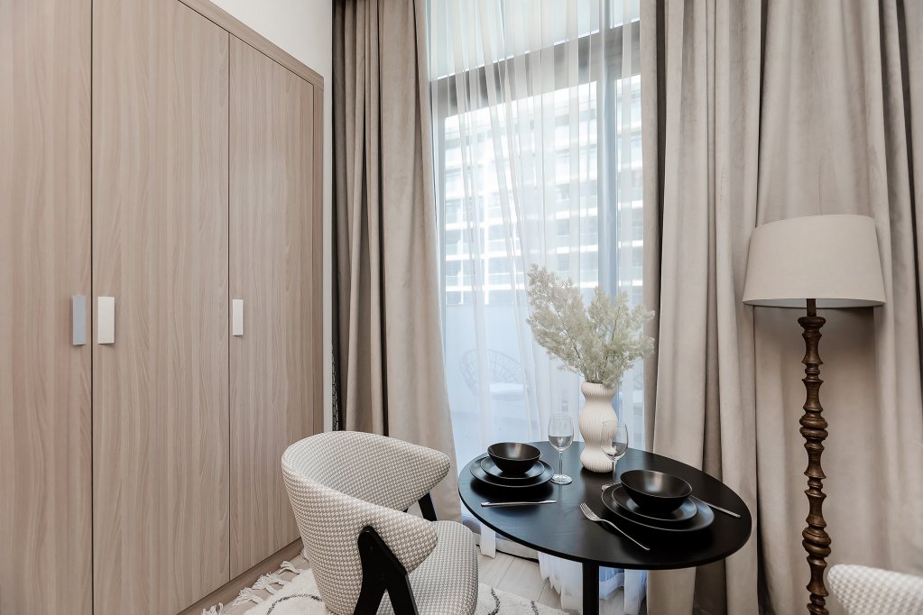 Дубай: Апартаменты Modern studio in Azizi Riviera