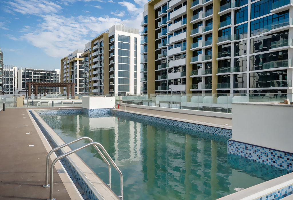 Дубай: Апартаменты Modern studio in Azizi Riviera