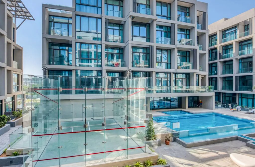 Дубай: Апартаменты Elite LUX Holiday Homes - Luxurious 1BR Suite in Signature Livings JVC - Dubai