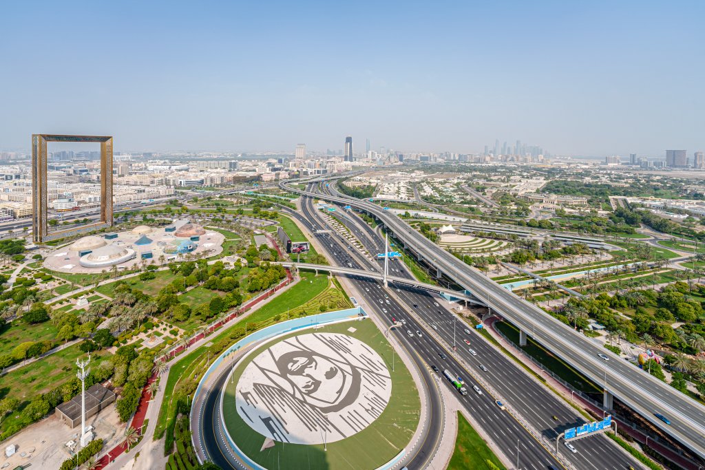 Дубай: Апартаменты Marco Polo, Cozy 2BR with Splendid Dubai Frame & Skyline View