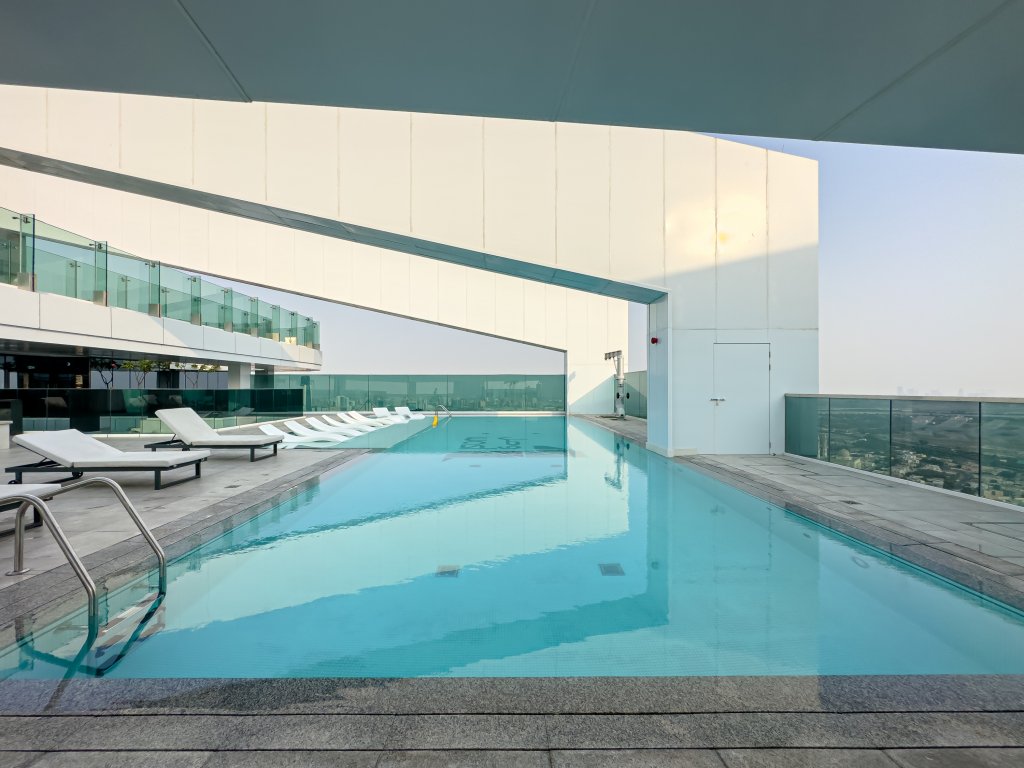 Дубай: Апартаменты Marco Polo, Cozy 2BR with Splendid Dubai Frame & Skyline View