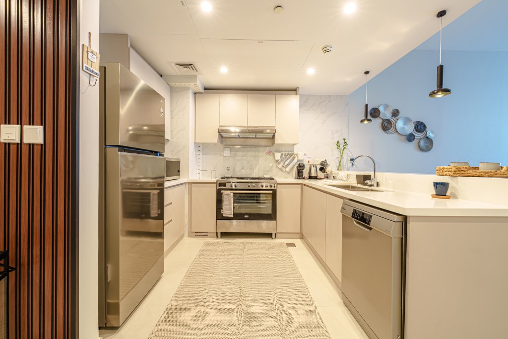 Дубай: Апартаменты Marco Polo, Cozy 2BR with Splendid Dubai Frame & Skyline View