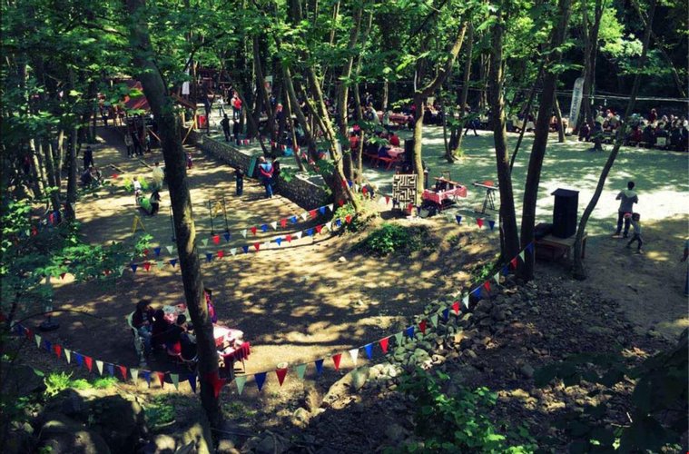 Башискеле: Gazinin Yeri Camping Alabalik Tesisleri Yuvacık