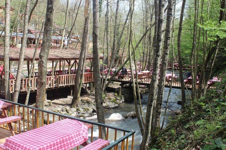 Башискеле: Gazinin Yeri Camping Alabalik Tesisleri Yuvacık