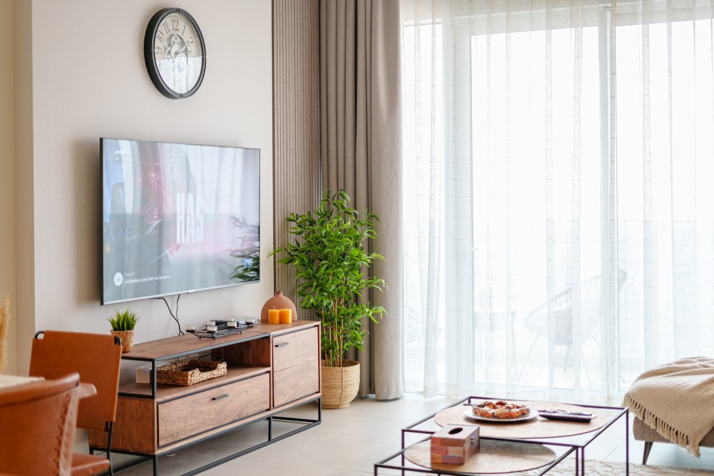 Дубай: Апартаменты Marco Polo, Furnished 1BR with Skyline Views near Zabeel Park