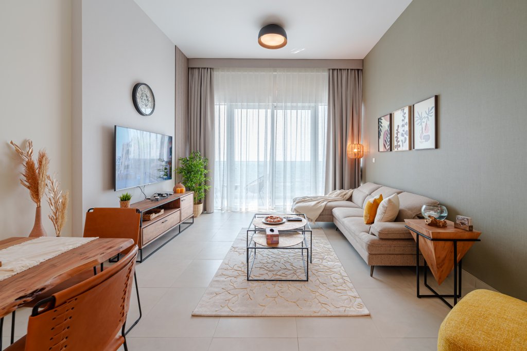 Дубай: Апартаменты Marco Polo, Furnished 1BR with Skyline Views near Zabeel Park