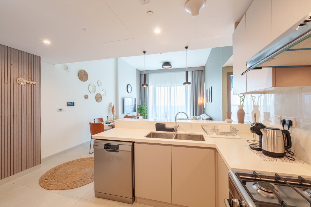 Дубай: Апартаменты Marco Polo, Furnished 1BR with Skyline Views near Zabeel Park