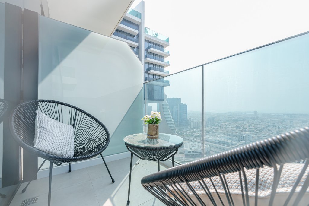 Дубай: Апартаменты Marco Polo, Furnished 1BR with Skyline Views near Zabeel Park