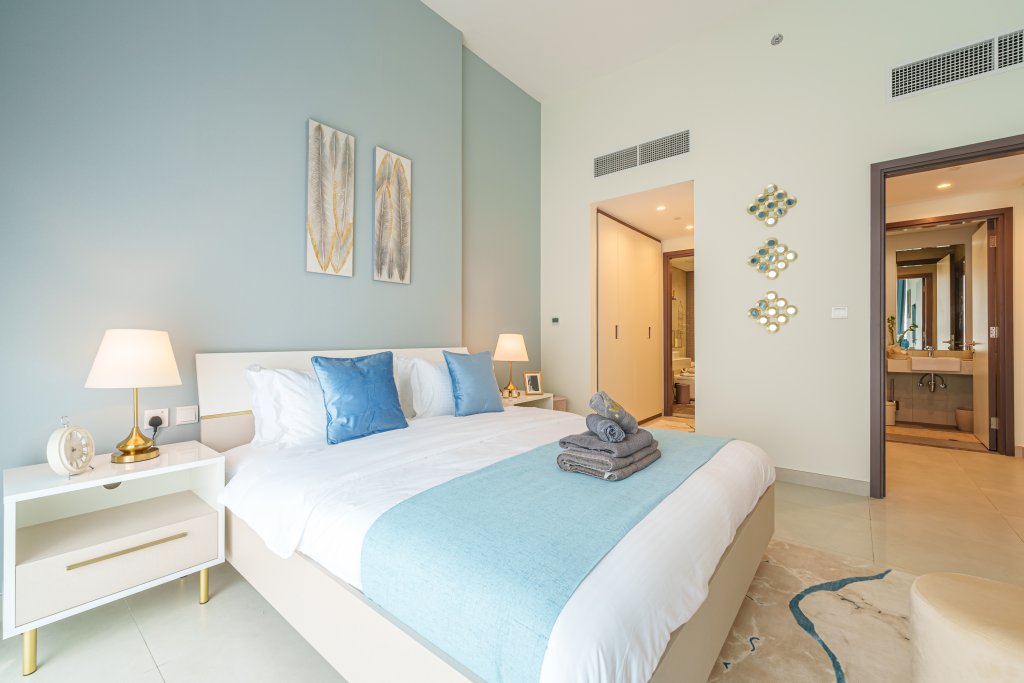 Дубай: Апартаменты Marco Polo, Furnished 1BR with Skyline Views near Zabeel Park