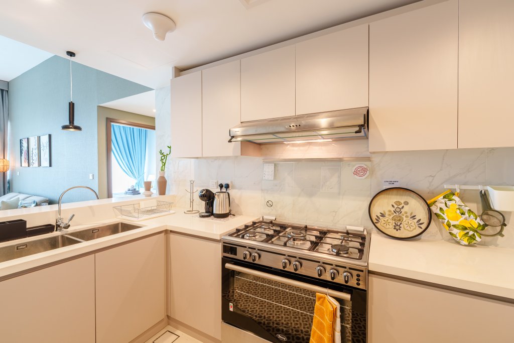 Дубай: Апартаменты Marco Polo, Furnished 1BR with Skyline Views near Zabeel Park