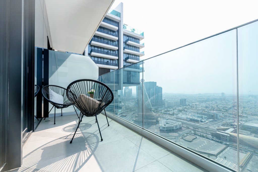 Дубай: Апартаменты Marco Polo, Furnished 1BR with Skyline Views near Zabeel Park
