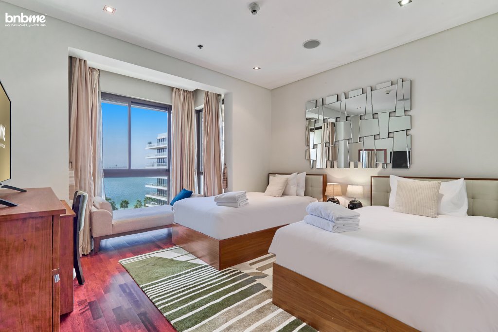 Дубай: Апартаменты Bnbmehomes, Spacious Retreat in Palm Jumeriah 602