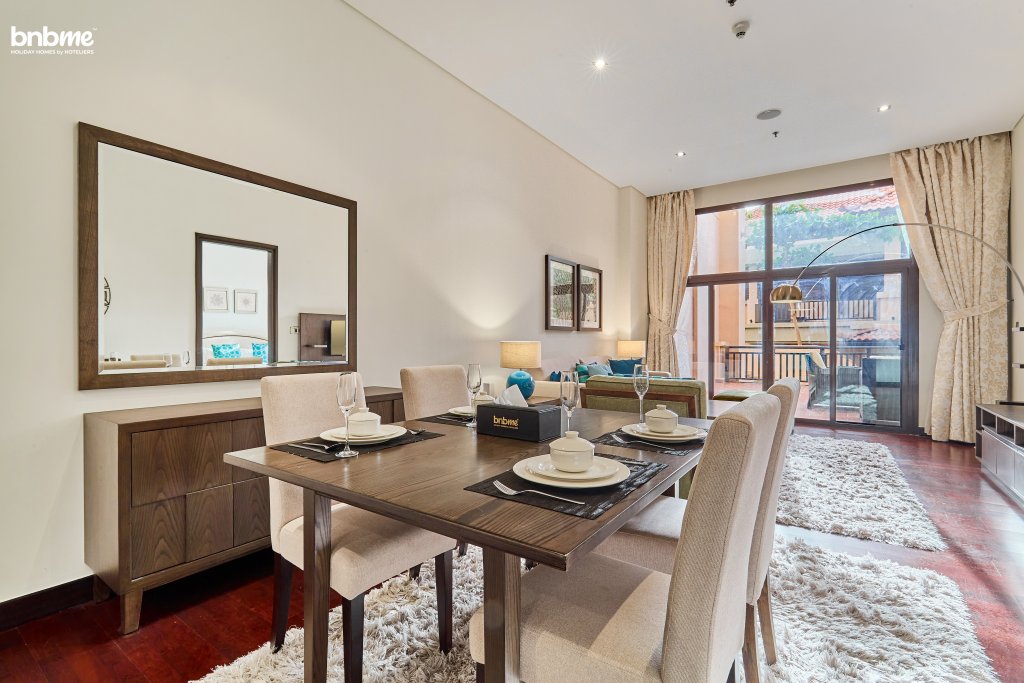 Дубай: Апартаменты Bnbmehomes, Pvt Terrace 1 BR in Palm Jumeirah G09