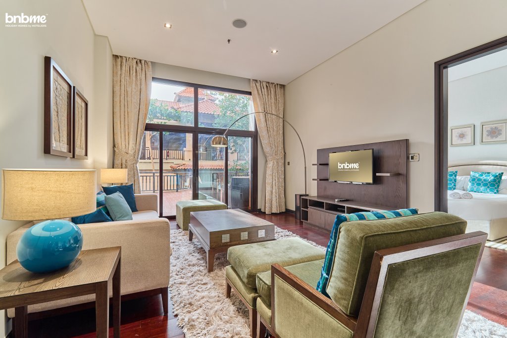 Дубай: Апартаменты Bnbmehomes, Pvt Terrace 1 BR in Palm Jumeirah G09