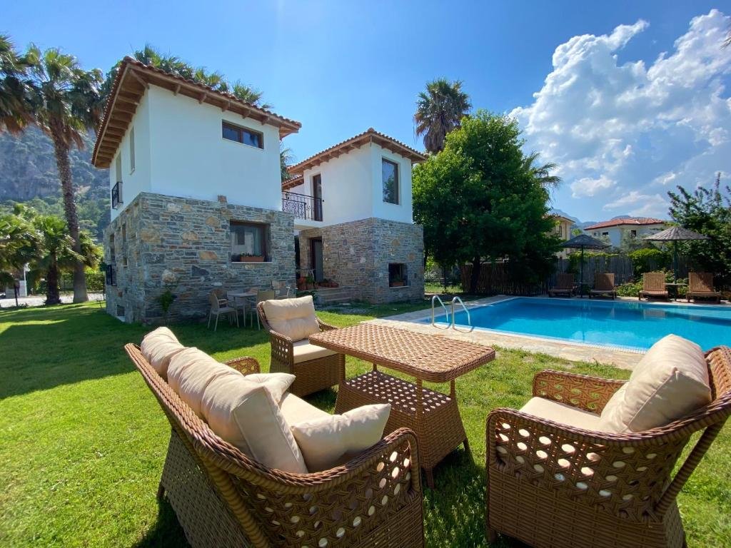 Дальян: Villa Merry - Dalyan Stonehouse with Palmtrees, 50m to River