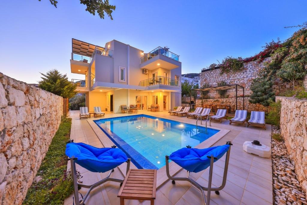 Калкан: VILLA MYSTIC 5br/6bth Prvt Pool-Garden & Sea Views
