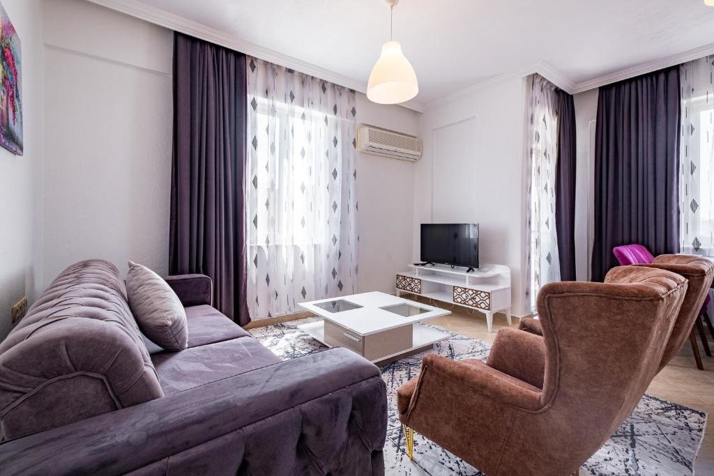 Белек: Assos Apart: Havuzlu sitede tamamı sizin 2 oda 1 salon daire