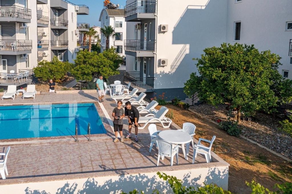 Белек: Assos Apart: Havuzlu sitede tamamı sizin 2 oda 1 salon daire
