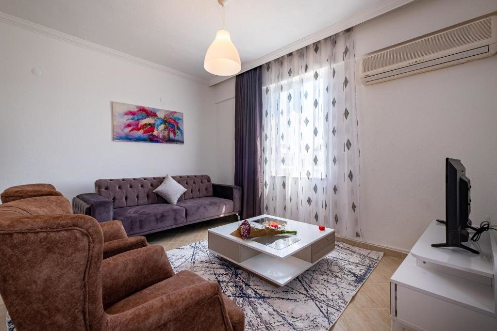 Белек: Assos Apart: Havuzlu sitede tamamı sizin 2 oda 1 salon daire