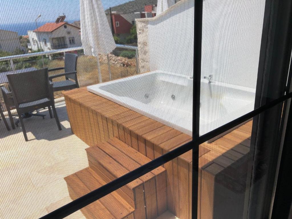 Калкан: Stonehouse Aparts Dublex 3+1 mit Meerblick und Jakuzzi Kalkan No:5
