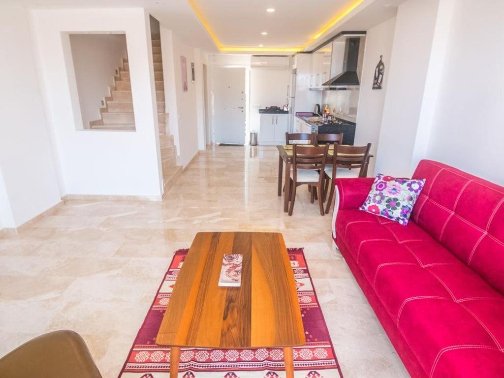 Калкан: Stonehouse Aparts Dublex 3+1 mit Meerblick und Jakuzzi Kalkan No:5