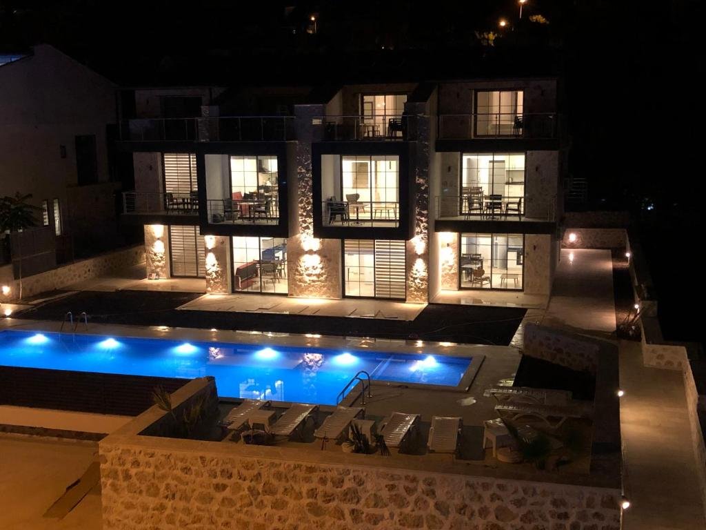 Калкан: Stone House Aparts 1 plus 1 mit Poolterrasse No 3 in Kalkan