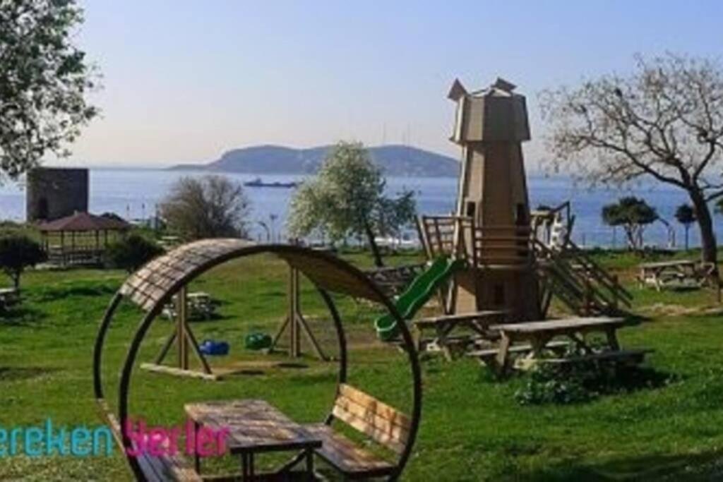 Хейбелиада: Garden flat in Prince islands, Heybeliada