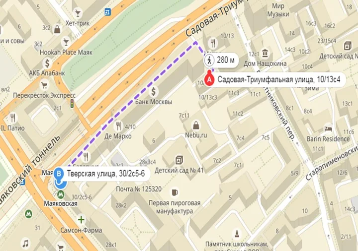 Москва: Жилое помещение Красная Москва