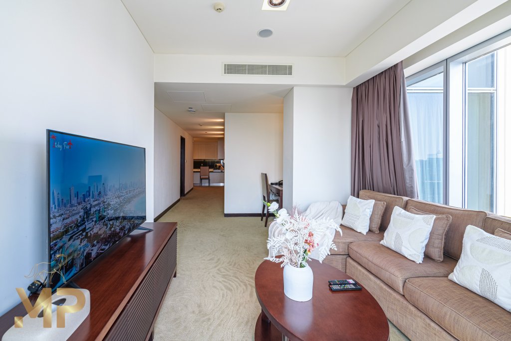Дубай: Апартаменты Marco Polo Magnificent 1BR at Address Dubai Marina With Pool