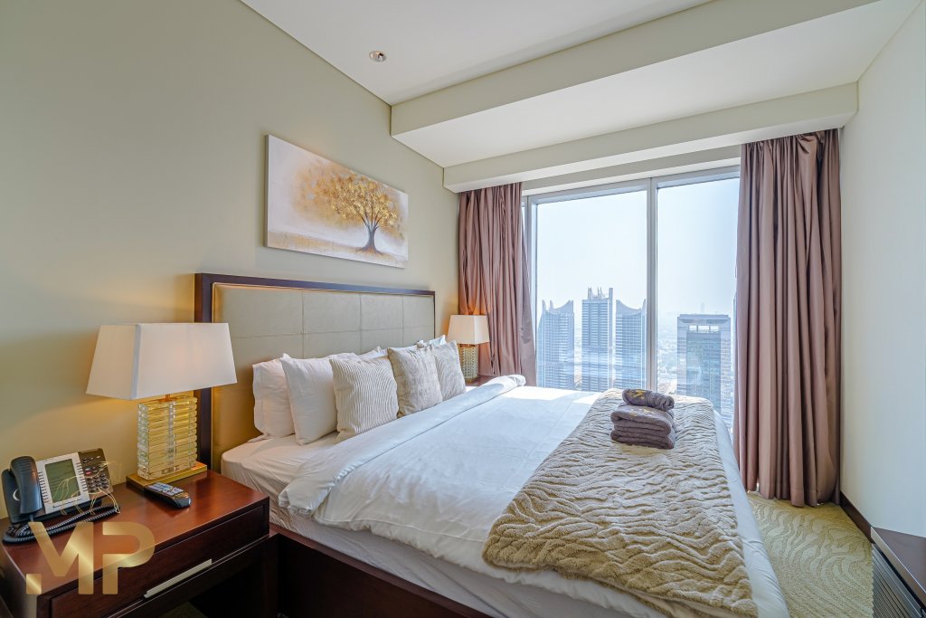 Дубай: Апартаменты Marco Polo Magnificent 1BR at Address Dubai Marina With Pool