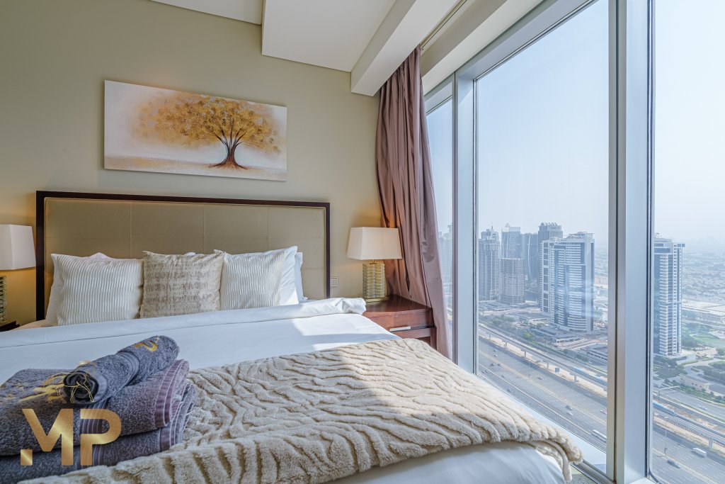 Дубай: Апартаменты Marco Polo Magnificent 1BR at Address Dubai Marina With Pool