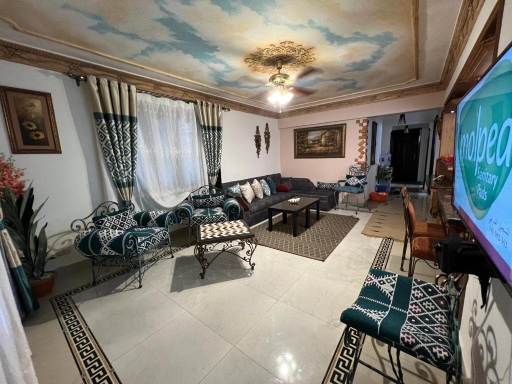Эль-Аламейн: Lazorde bay sea front chalet first row with garden سيدي عبد الرحمن الساحل الشمالي لازرودي باي